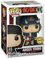 Angus Young (Blue Jacket) (Chase) from AC/DC - Pop! Vinyl Figures manufactured by Funko [Front]