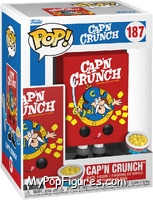 Cap'N Crunch (Cereal Box) from Ad Icons - Pop! Vinyl Figures manufactured by Funko [Front]