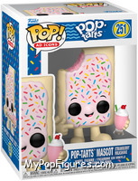 Pop-Tarts Mascot (Strawberry Milkshake) from Ad Icons - Pop! Vinyl Figures manufactured by Funko [Front]