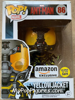 Yellow Jacket (Glows in the Dark) from Ant-Man - Pop! Vinyl Figures manufactured by Funko [Front]
