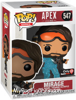 Mirage (Translucent) from Apex Legends - Pop! Vinyl Figures manufactured by Funko [Front]