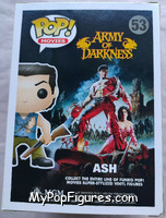 Ash (Army of Darkness) from Army of Darkness - Pop! Vinyl Figures manufactured by Funko [Back]