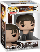 Eren Jaeger (Open Shirt) (Hardened) from Attack on Titan - Pop! Vinyl Figures manufactured by Funko [Front]
