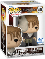 Porco Galliard from Attack on Titan - Pop! Vinyl Figures manufactured by Funko [Front]