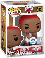 Dennis Rodman (Red Hair) from Basketball - Pop! Vinyl Figures manufactured by Funko [Front]