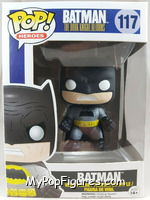 Batman (Black) from Batman - Dark Knight Rises Pop! manufactured by Funko [Front]