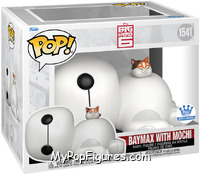 Baymax (with Mochi) from Big Hero 6 - Pop! Vinyl Figures manufactured by Funko [Front]