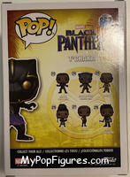 T'Chaka from Black Panther - Pop! Vinyl Figures manufactured by Funko [Back]