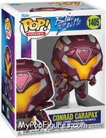 Conrad Carapax from Blue Beetle - Pop! Vinyl Figures manufactured by Funko [Front]