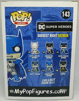 Darkest Night Batman from DC Super Heroes - Pop! Vinyl Figures manufactured by Funko [Back]
