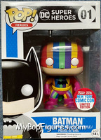 Batman (Rainbow) from DC Super Heroes - Pop! Vinyl Figures manufactured by Funko [Front]