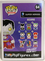 Bizarro from DC Super Heroes - Pop! Vinyl Figures manufactured by Funko [Back]