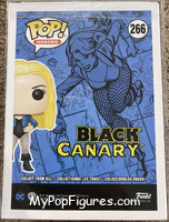 Black Canary from DC Super Heroes - Pop! Vinyl Figures manufactured by Funko [Back]