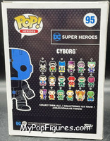 Cyborg (Glows in the Dark) from DC Super Heroes - Pop! Vinyl Figures manufactured by Funko [Back]