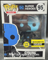 Cyborg (Glows in the Dark) from DC Super Heroes - Pop! Vinyl Figures manufactured by Funko [Front]