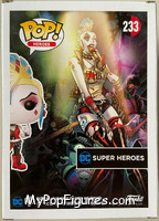 Harley Quinn from DC Super Heroes - Pop! Vinyl Figures manufactured by Funko [Back]