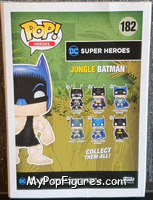 Jungle Batman from DC Super Heroes - Pop! Vinyl Figures manufactured by Funko [Back]
