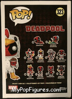 Deadpool (Chicken) from Deadpool - Pop! Vinyl Figures manufactured by Funko [Back]