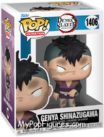 Genya Shinazugawa from Demon Slayer - Pop! Vinyl Figures manufactured by Funko [Front]