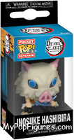 Inosuke Hashibira from Demon Slayer - Pop! Keychains manufactured by Funko [Front]