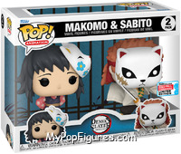 Makomo & Sabito from Demon Slayer - Pop! Sets manufactured by Funko [Front]