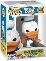 Angry Donald Duck from Disney - Donald Duck 90th Pop! manufactured by Funko [Front]