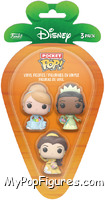 Tiana / Belle / Cinderella (Easter) from Disney - Pocket Pop! manufactured by Funko [Front]