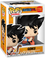 Goku (Tail) from Dragon Ball - Pop! Vinyl Figures manufactured by Funko [Front]