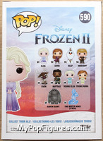 Elsa from Frozen - Frozen II Pop! manufactured by Funko [Back]