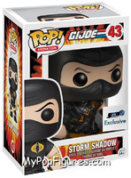 Storm Shadow (Black Outfit) from G.I. Joe - Pop! Vinyl Figures manufactured by Funko [Front]
