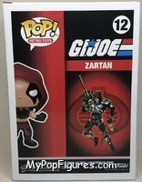 Zartan (Gray) (Chase) (Retro Toys) from G.I. Joe - Pop! Vinyl Figures manufactured by Funko [Back]
