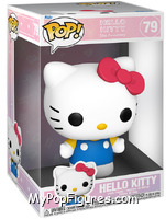 Hello Kitty (50th Anniversary) (Sanrio) (Jumbo) from Hello Kitty - Pop! Vinyl Figures manufactured by Funko [Front]