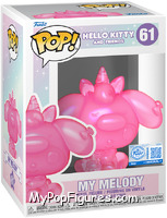My Melody (Translucent Pink) from Hello Kitty - Hello Kitty And Friends Pop! manufactured by Funko [Front]