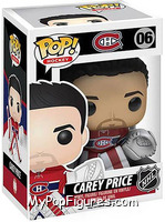 Carey Price (Canadiens) (Red Jersey) from Hockey - Pop! Vinyl Figures manufactured by Funko [Front]