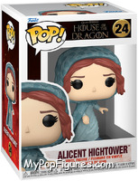Alicent Hightower (Teal Cloak) from House of the Dragon - Pop! Vinyl Figures manufactured by Funko [Front]