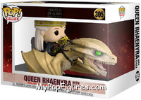 Queen Rhaenyra with Syrax from House of the Dragon - Pop! Rides manufactured by Funko [Front]