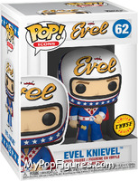 Evel Knievel (Blue Suit) (Chase) from Icons - Pop! Vinyl Figures manufactured by Funko [Front]