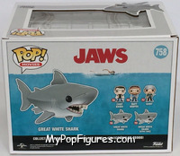 Great White Shark from Jaws - Pop! Vinyl Figures manufactured by Funko [Back]