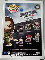 Aquaman from Justice League - Pop! Vinyl Figures manufactured by Funko [Back]