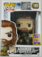 Aquaman and Motherbox from Justice League - Pop! Vinyl Figures manufactured by Funko [Front]