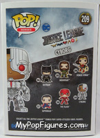 Cyborg from Justice League - Pop! Vinyl Figures manufactured by Funko [Back]