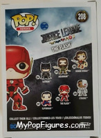 Flash from Justice League - Pop! Vinyl Figures manufactured by Funko [Back]