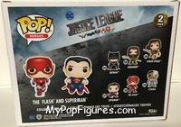 Flash / Superman from Justice League - Pop! Vinyl Figures manufactured by Funko [Back]