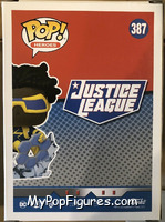 Static Shock from Justice League - Pop! Vinyl Figures manufactured by Funko [Back]