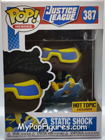 Static Shock from Justice League - Pop! Vinyl Figures manufactured by Funko [Front]