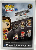 Wonder Woman and Motherbox from Justice League - Pop! Vinyl Figures manufactured by Funko [Back]