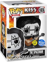 The Spaceman (Glows In The Dark) from KISS - Pop! Vinyl Figures manufactured by Funko [Front]