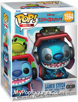 Gamer Stitch (Metallic) from Lilo & Stitch - Pop! Plus manufactured by Funko [Front]
