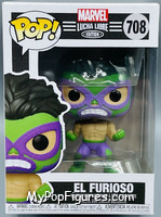 El Furioso from Lucha Libre - Lucha Libre Pop! manufactured by Funko [Front]