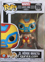El Heroe Invicto from Lucha Libre - Lucha Libre Pop! manufactured by Funko [Front]